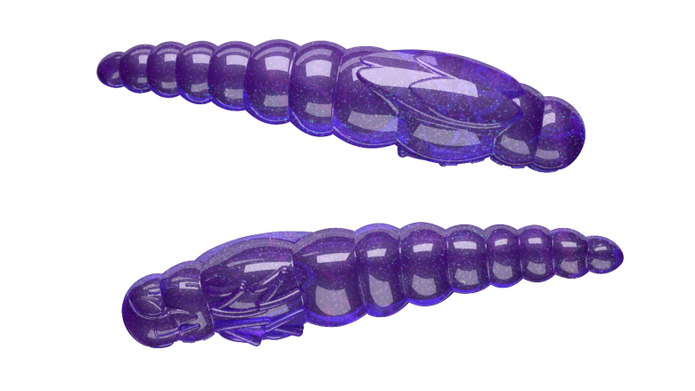 020 PURPLE WITH GLITTER