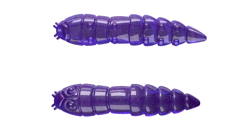 020 PURPLE WITH GLITTER